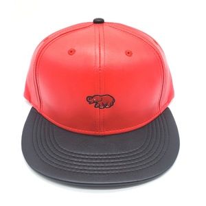 Red & Black Snapback Hat